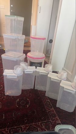 Plastic Food Storage Container Set