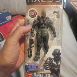 Halo 5 Spartan Locke action figure Game stop Exclusive