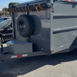 12ft Long Dump Trailer 4ft Tall Brand New