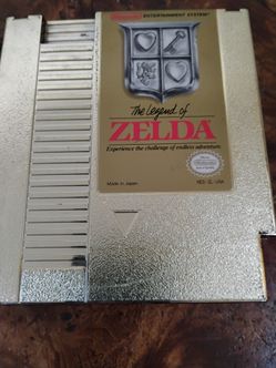 Legend Of Zelda (Gold Cartridge) - NES