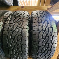 225/65/17 Bfgoodrich X2 Used