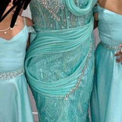 Teal Dress