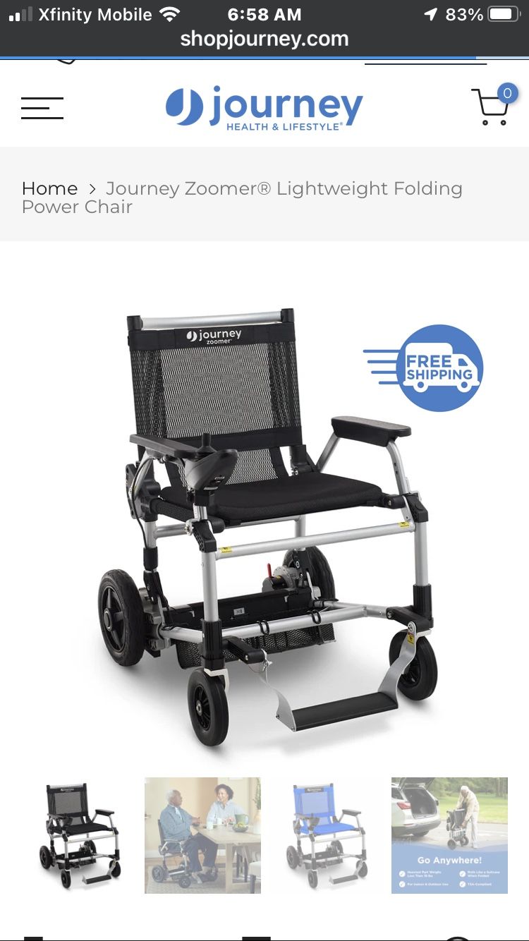 Journey Zoomer Power Chair