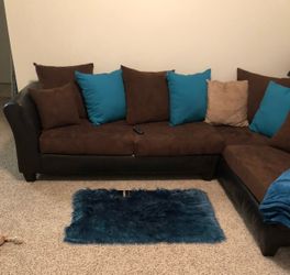 Brown Sectional