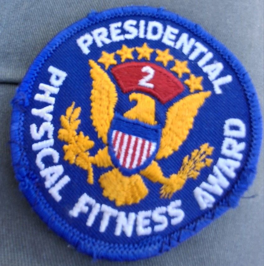 Vintage Presidential Physical Fitness Award Patch