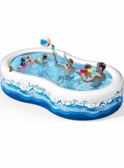 Inflatable swimming pool