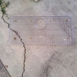13.5x27.5 Stainless Sink Screen 