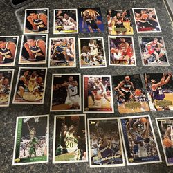 22 Cards From Gary Payton, Vlade Divac, Sam Cassell, Doug Christie, Avery Johnson, Etc