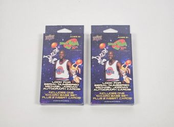 2026 Upper Deck Space Jam 30th Anniversary 12 Card Hanger Lot of 2 SEALED