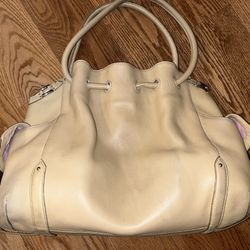 Cole Haan Village Large Soft Beige Bag