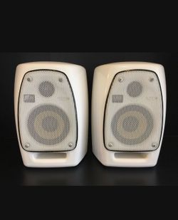 KRK Systems VXT4 Studio Monitor Speakers, WHITE (pair)