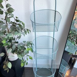 3 Tier Wire Basket Rack