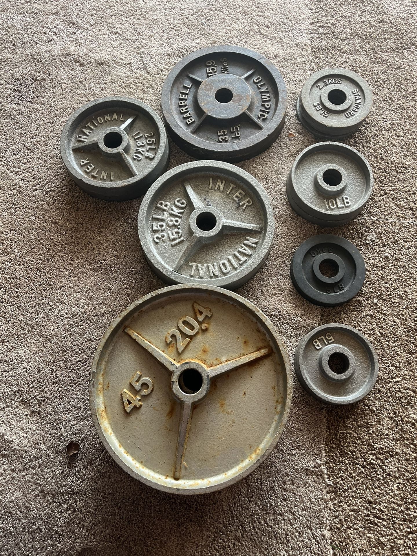 Olympic Weight Plates 