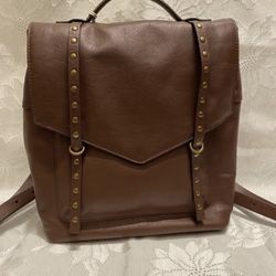 NEW! Vamp Backpack - Material: Leather - Color: Sugar Red