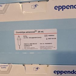(800 pc) Eppendorf Combitips Advanced 5mL, 10mL, 25mL