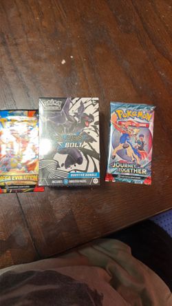 Black bold booster bundle and two booster packs