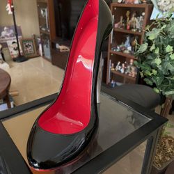 NEW High Heels 👠 Black Wine Bottle Holder