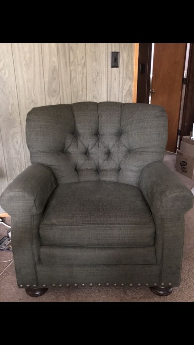 2 Green Super Cozy Chairs