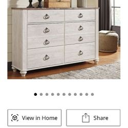 2 Dresser and 2 Nightstand 