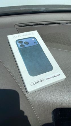 Alcantara iphone 17 Pro Max case Brand New