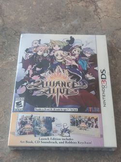 Alliance Alive Launch Edition 3DS New In Box