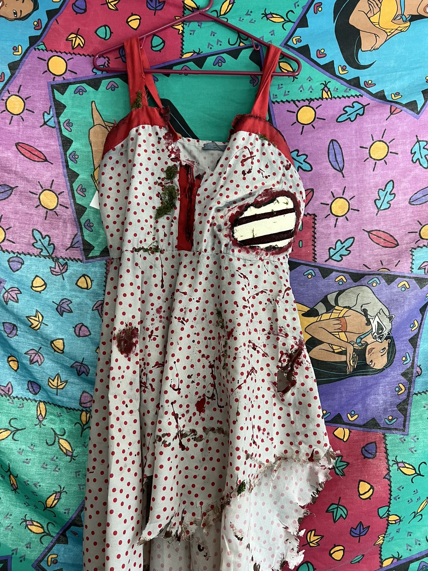 size large zombie like dress