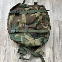 USGI Military Molle Medic Bag Main Pack Backpack M81 Woodland Camouflage 