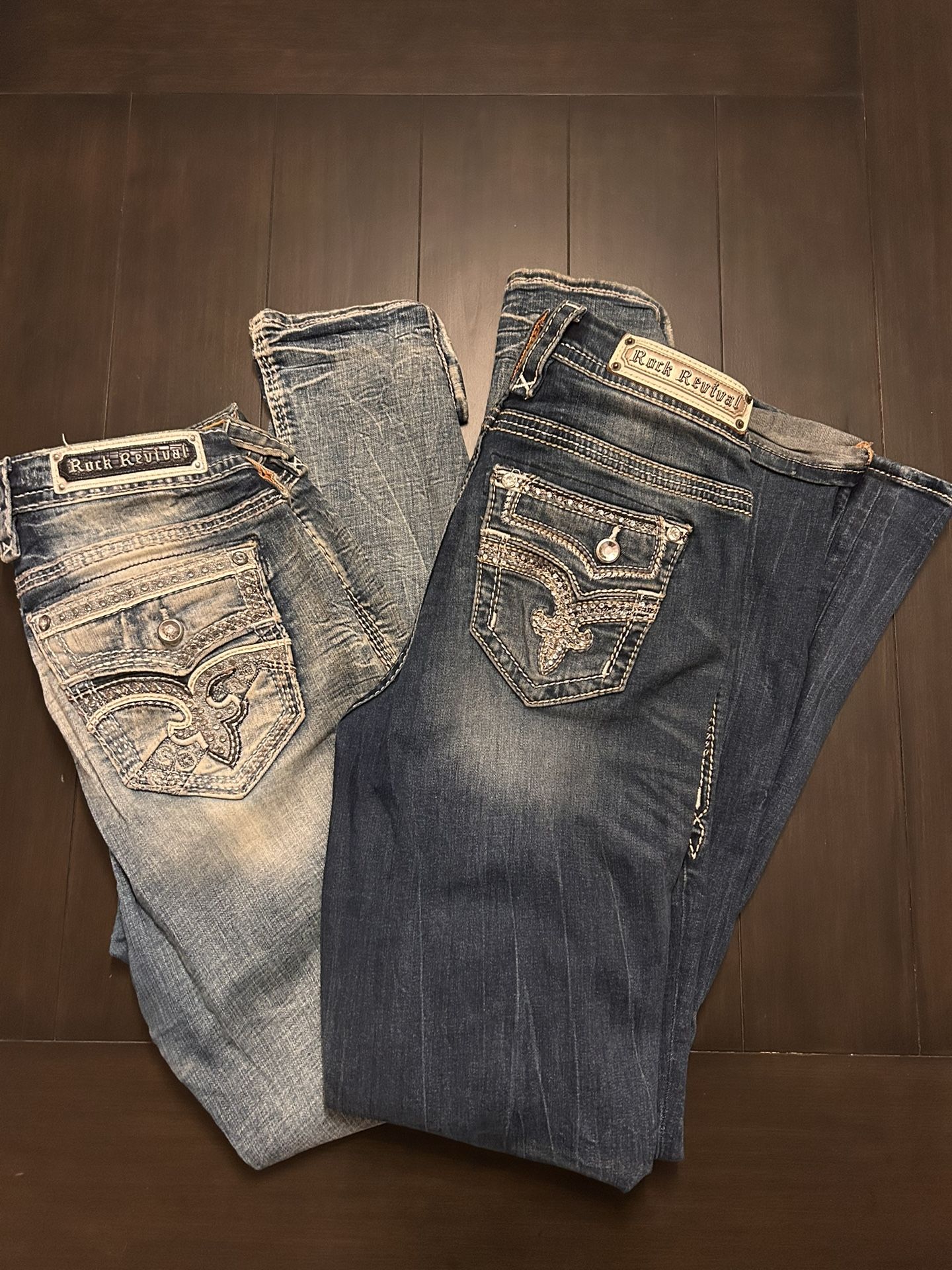 Vintage Rock Revival Jeans
