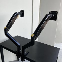 Dual Monitor Mount Clamp On Brand New