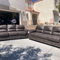 New Set Couches By Ashley 