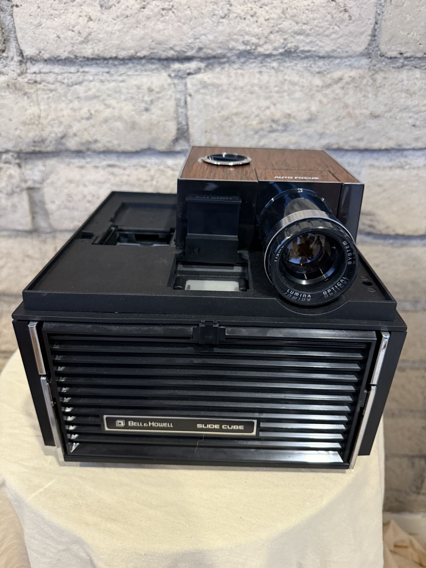 Bell & Howell 35mm Slide Cube Projector