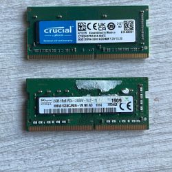 SODIMM DDR4 RAM 2x8gb (16gb)