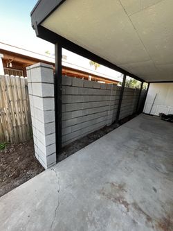 Fence Block And Slab Work