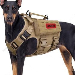 Tactical Dog Harness with Handle for