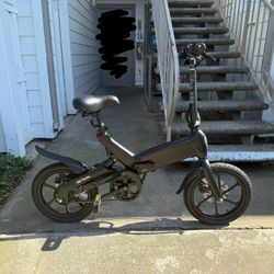 JETSON HAZE ELECTRIC FOLDING BIKE - Barely Used! Must Go!