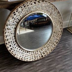 Uttermost lamp and mirror