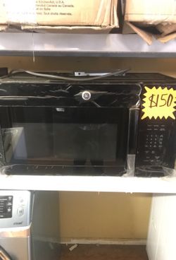 Black microwave