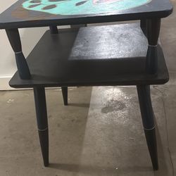Unique Two-Tier Side Table