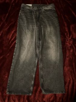 H&M Baggy Black Jeans