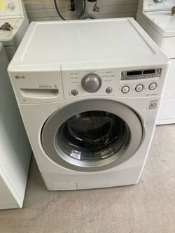#17 LG Front Load Washer. (Read Description)