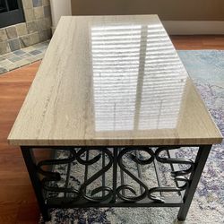 Wrought Iron Coffee Table