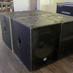 RCF Subwoofers 18in.
