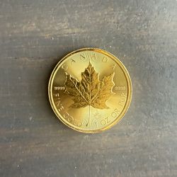 Beautiful Untouched 1 Oz Gold Maple Coin 2017
