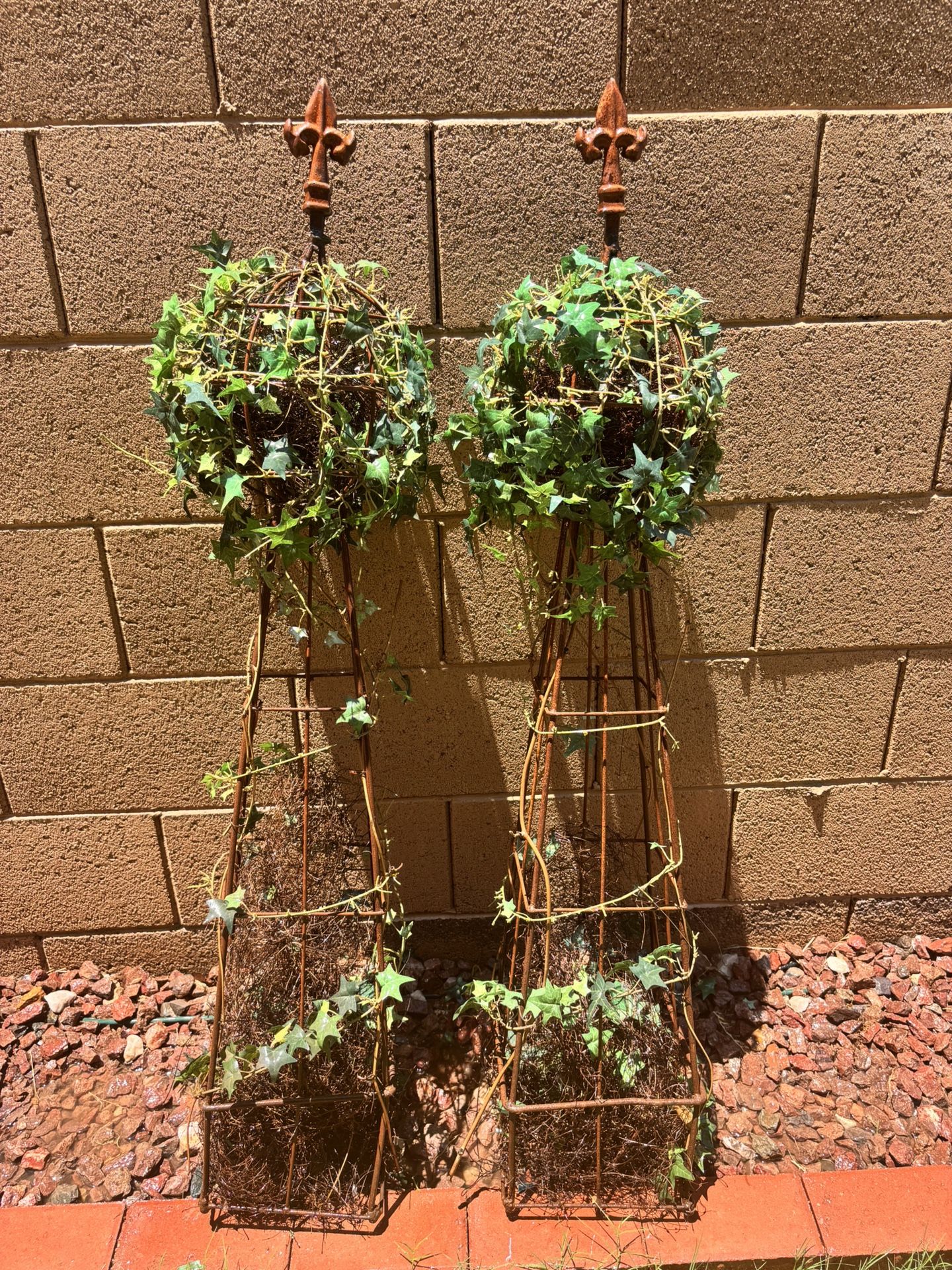Iron Topiaries