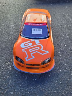 1/10 scale RC nissan gtr drift racing car body shell $20