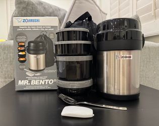 Zojirushi SL-JBE14XA Mr. Bento Stainless Lunch Jar 41 Oz