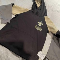 New orleans Saints kids pullover - size 6