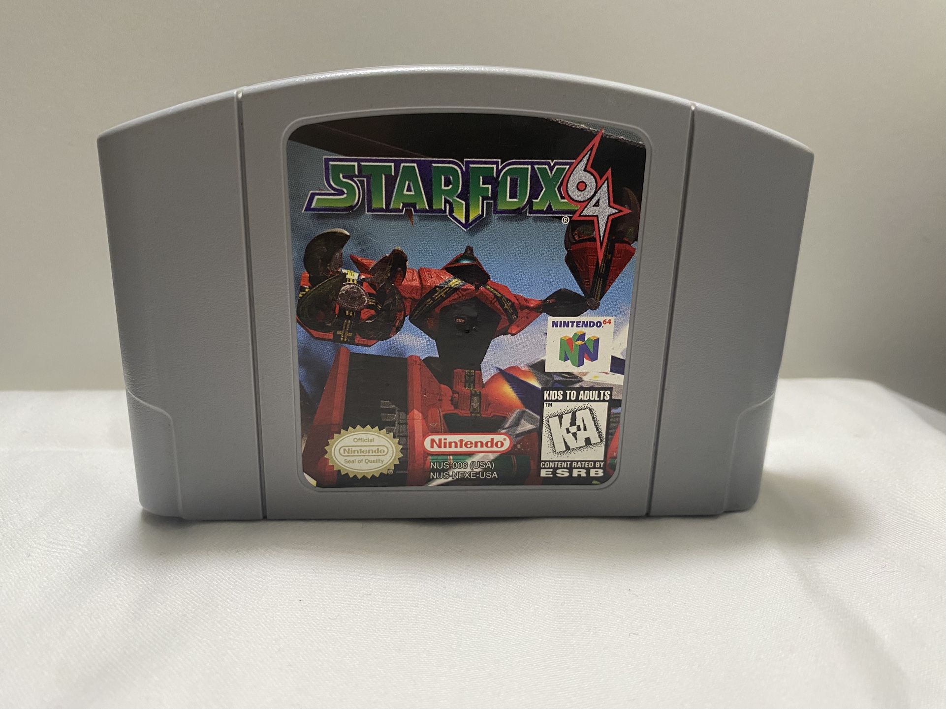 Starfox Nintendo 64 Game