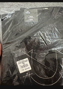 True Religion Rocco Moto Skinny Jeans W36 – Black Rinse – New w/ Tags