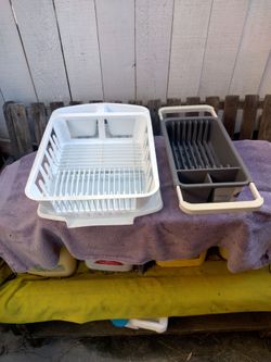 Over the sink dish drainers - Both for $12